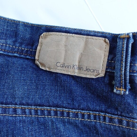 Men's Calvin Klein Jeans Straight Leg Cotton Rocker 36 / 30 - Picture 9 of 12
